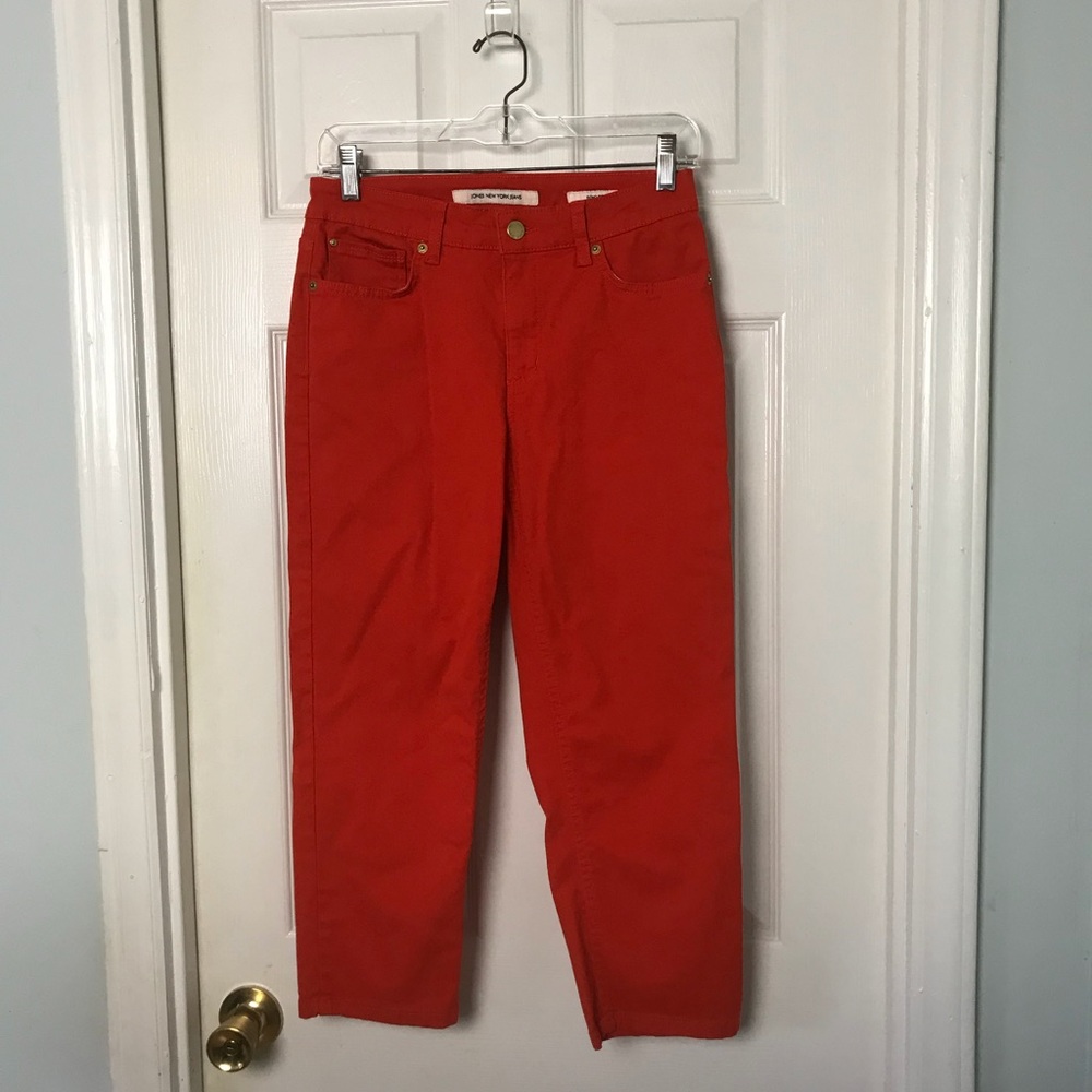 ๐ Jones New York Soho Crop Clementine Jeans. Sz 6 - Picture 2 of 8